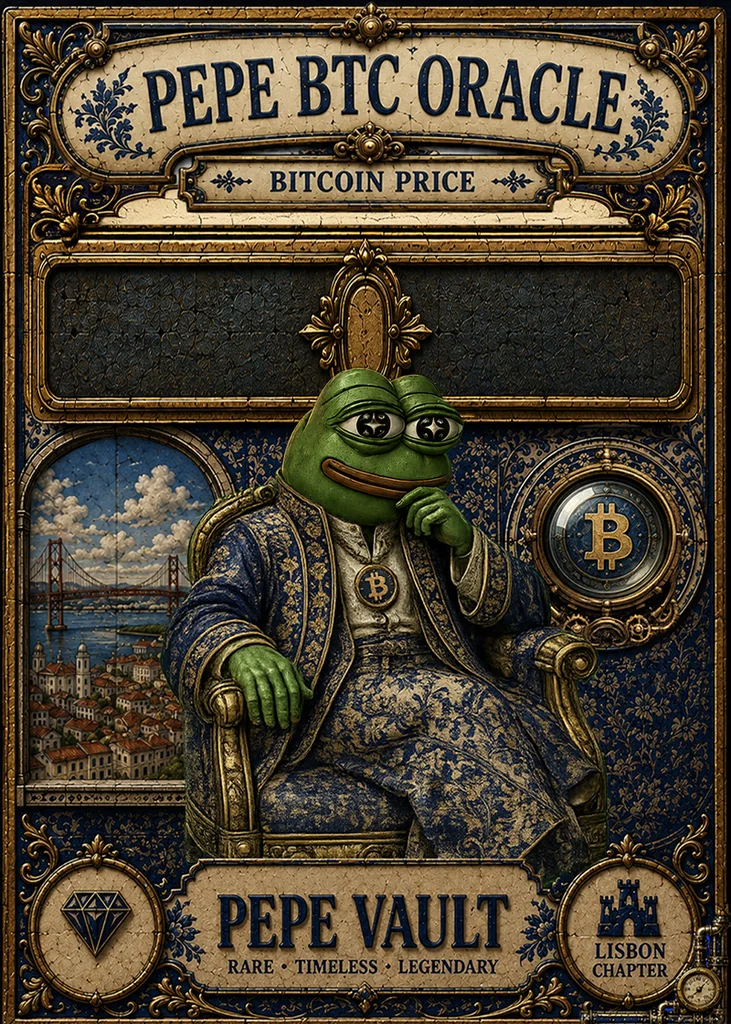 PEPORACLE — Bitcoin Oracle Card by DITACRYPTO