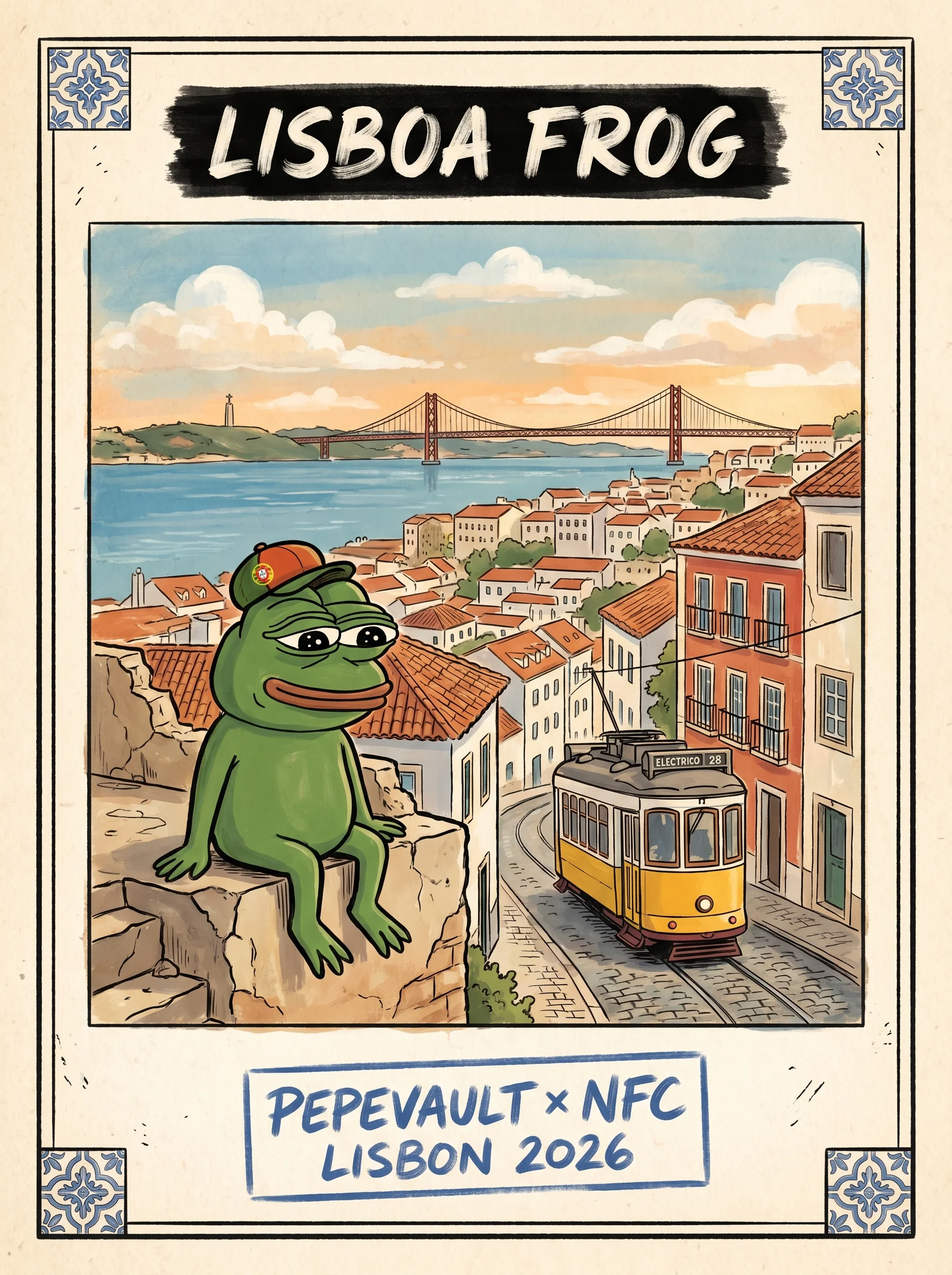 LISBOA FROG — PepeVault Counterparty card
